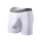 Large bag flat corner pants, long men's underwear sports shorts