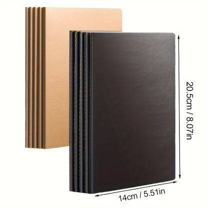 5 Blank Lined Notebooks, 36 Pages/Book, Suitable for Study Assignments, Notes, Diaries, Memos, Work Schedules, and Other Record-Keeping