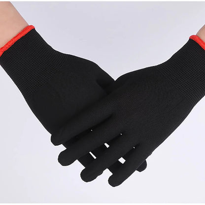 ALIWRAP 5/10Pairs Car Vinyl Wrap Gloves Anti-Static Window Tinting Film Install Gloves Fingertip Work Gloves Auto Wrapping Tools
