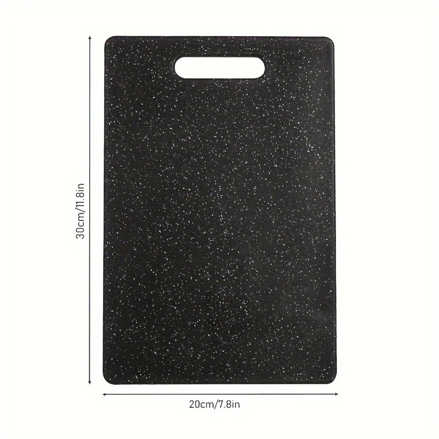 Marble Texture PP Cutting Board Antibacterial and Mildew Cutting Board Kitchen Vegetable Cutting Board Dishwasher Safe