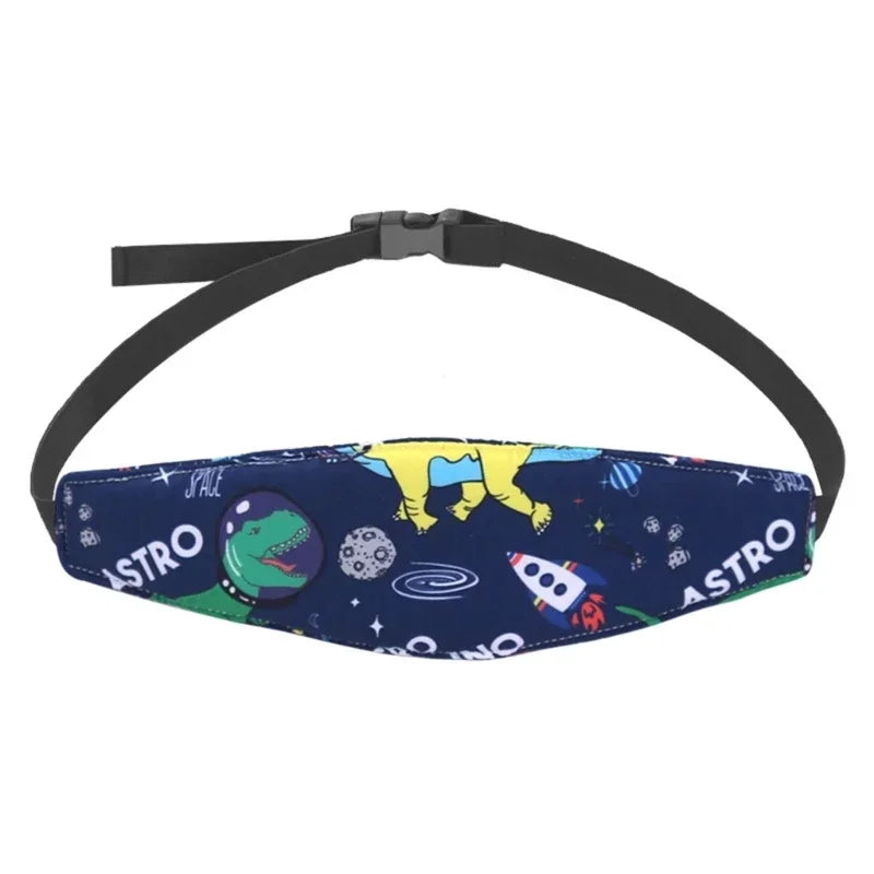 Toddler Sleep Positioner Baby Carseat Head Support Adjustable Infant Stroller Neck Relief Strap Pillow Fastening Belt Headrest