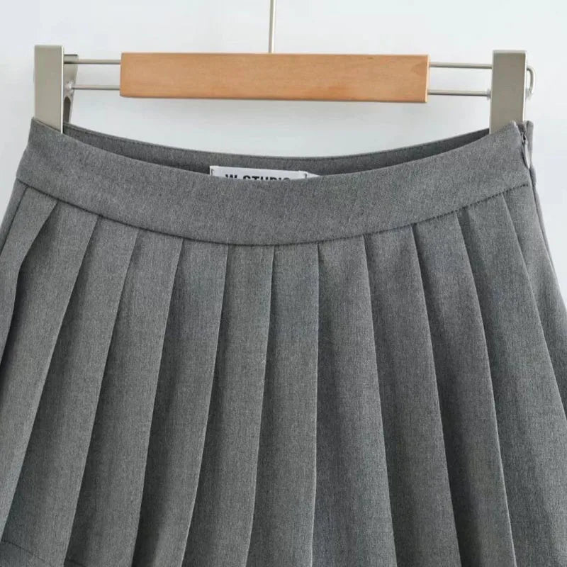 MEXZT Sexy Pleated Skirts Women Korean High Waist Mini Skirts JK Preppy Summer Fashion White Black Gyaru Tennis Extreme Skirt