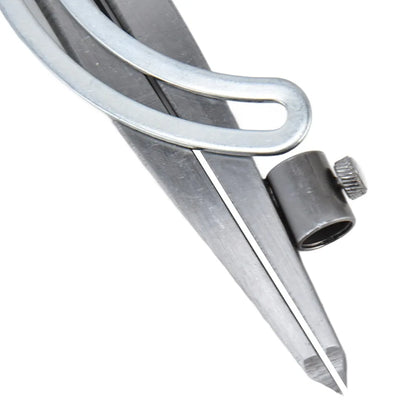 12 Inch / 8 Inch Wing Divider Compass Lockable Wing Design Carbon Steel Geometry Drafting Compass With Pencil Holder