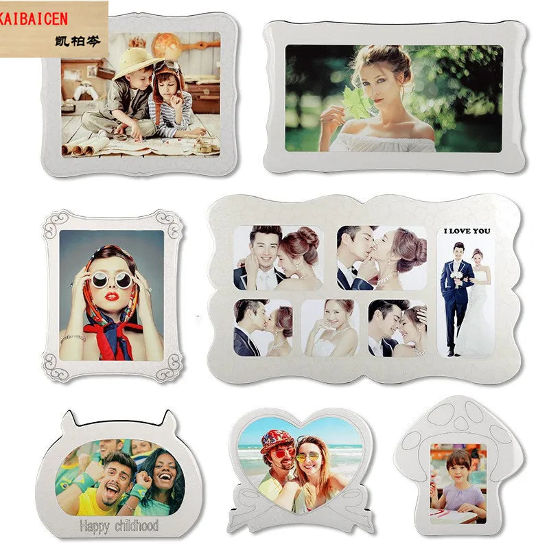 40Pcs/Lot 100*150*0.45mm A6 Blank Sublimation Metal Plate Aluminium Sheet Name Card Printing Sublimation Ink Transfer DIY Craft