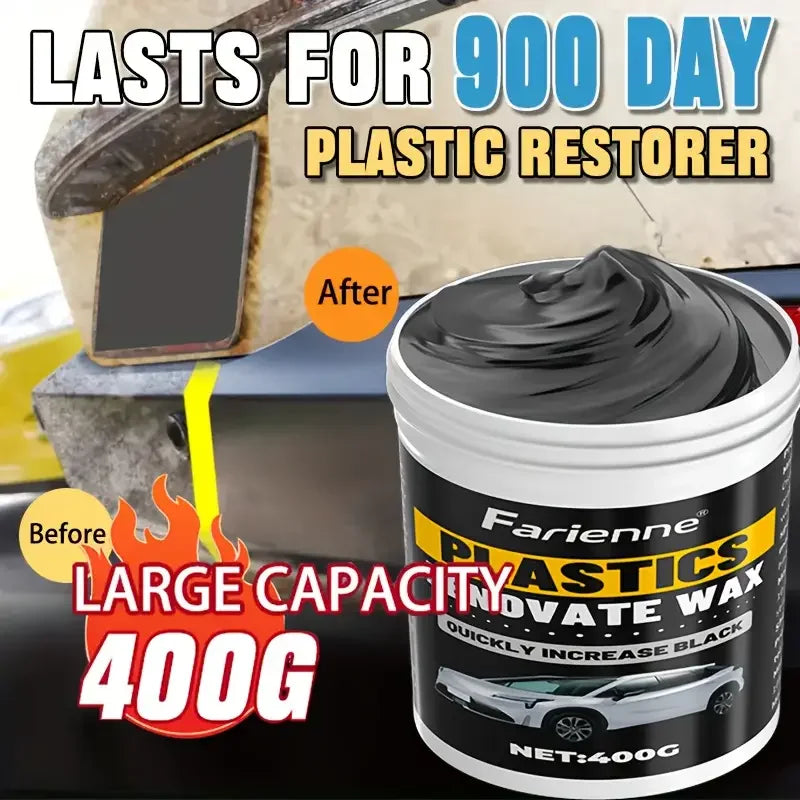 NEW Car Plastic Parts Repair Agent - Multi-Purpose Wax Paste for Dashboard, Sofa Seats, Tires and Scratches, Scratch Repair
