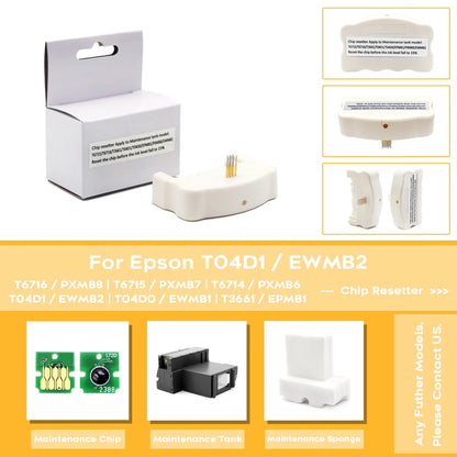 New T6716 Maintenance Tank Chip Resetter For EPSON WF-C5210 WF-C5790 WF-C5710 WF-M5299 WF-M5799 WF-5298 ET-8700 Waste Ink Tank