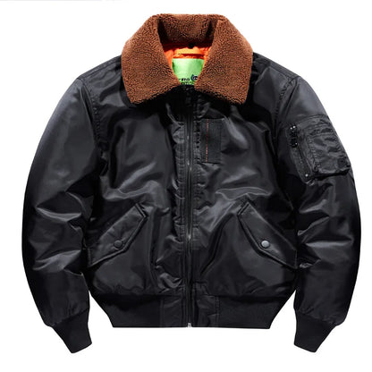 Warm Men's jackets Thick Brand Luxury Winter Down Jacket Coats Parkas Pilot Jackets Outwear Padding Padded Puffer Jacket HXY282