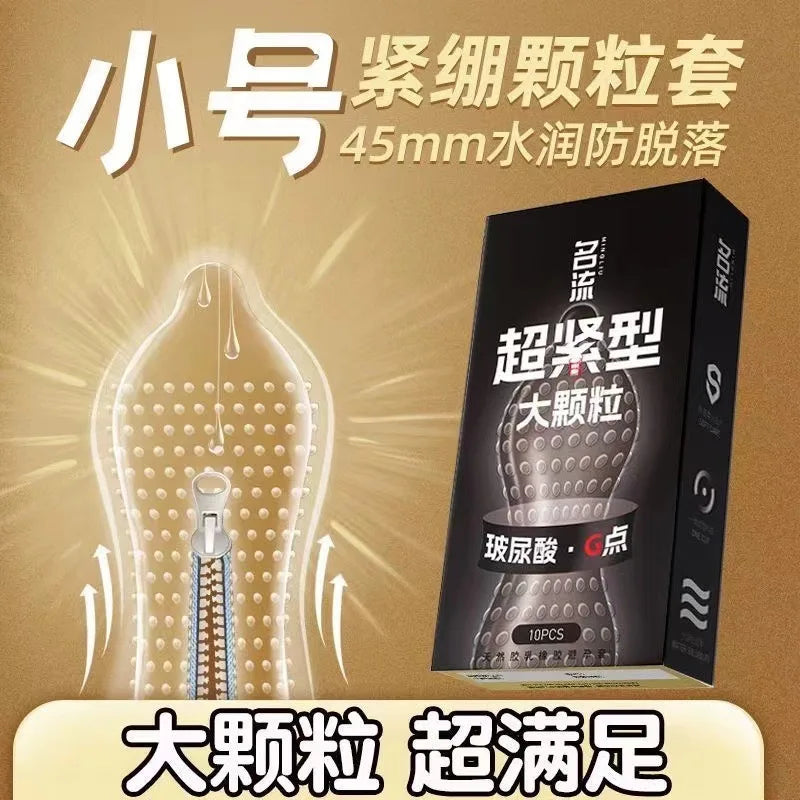 10pcs Ultra Thin Latex Smooth Condom Small Size For Men Sex Products Tight Durable Condoms Sex Toys For Couples Men Women