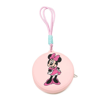 Cartoon Silicone Nipple Storage Bag  Kids Pacifier Holder Portable Silicone  Food-Grade Pendant DIY Accessories Baby Toy Gift