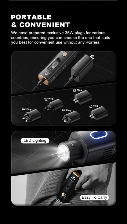 JAKEMY Ultrasonic Cutting Knife Ideal for DIY 3D Printing Cutting High-Speed Carving & Polishing