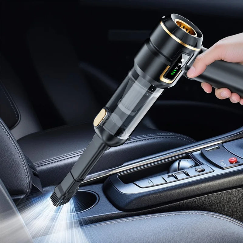 Storm vacuum cleaner, Car vacuum cleaner, 80000 RPM, pump vacuum cleaner inflatable 2 in 1, for sofa, desk, Car