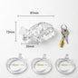 New Sissy Simulation Vagina Chastity Cock Cage Sex Toy with 4 Size Cock Ring Bdsm Penis Urethral Lock Adult Toy for Men