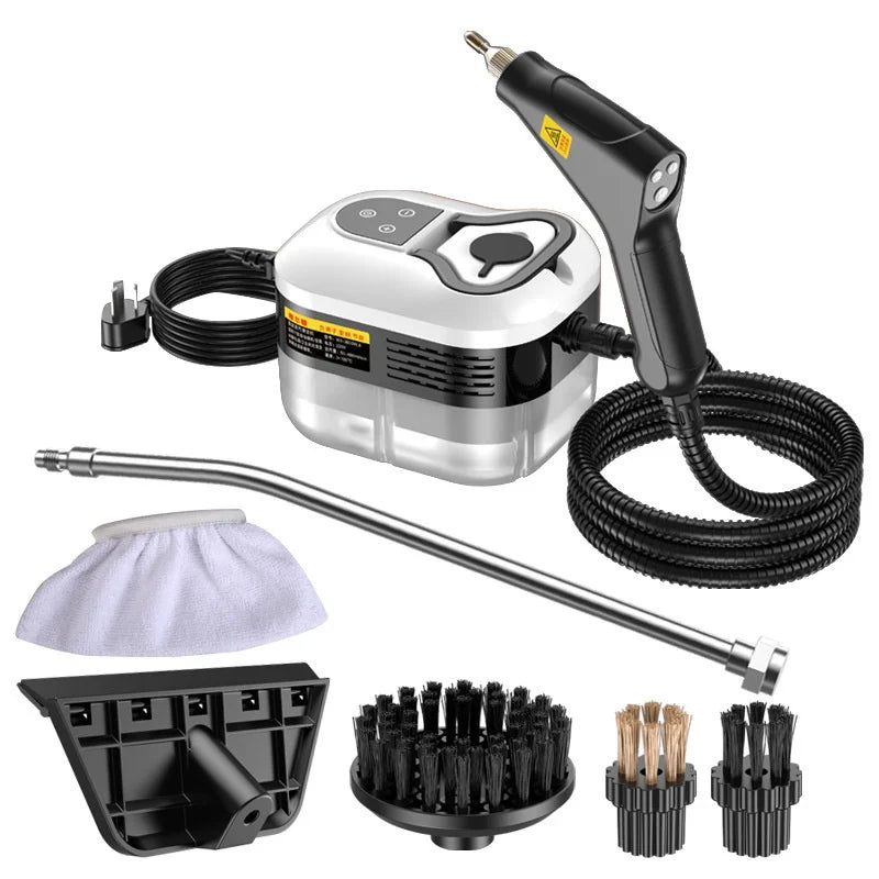 2500W High Pressure High Temperature Household Steam Cleaner For Air Conditioner Kitchen Car Furniture Handheld Steam Cleaner