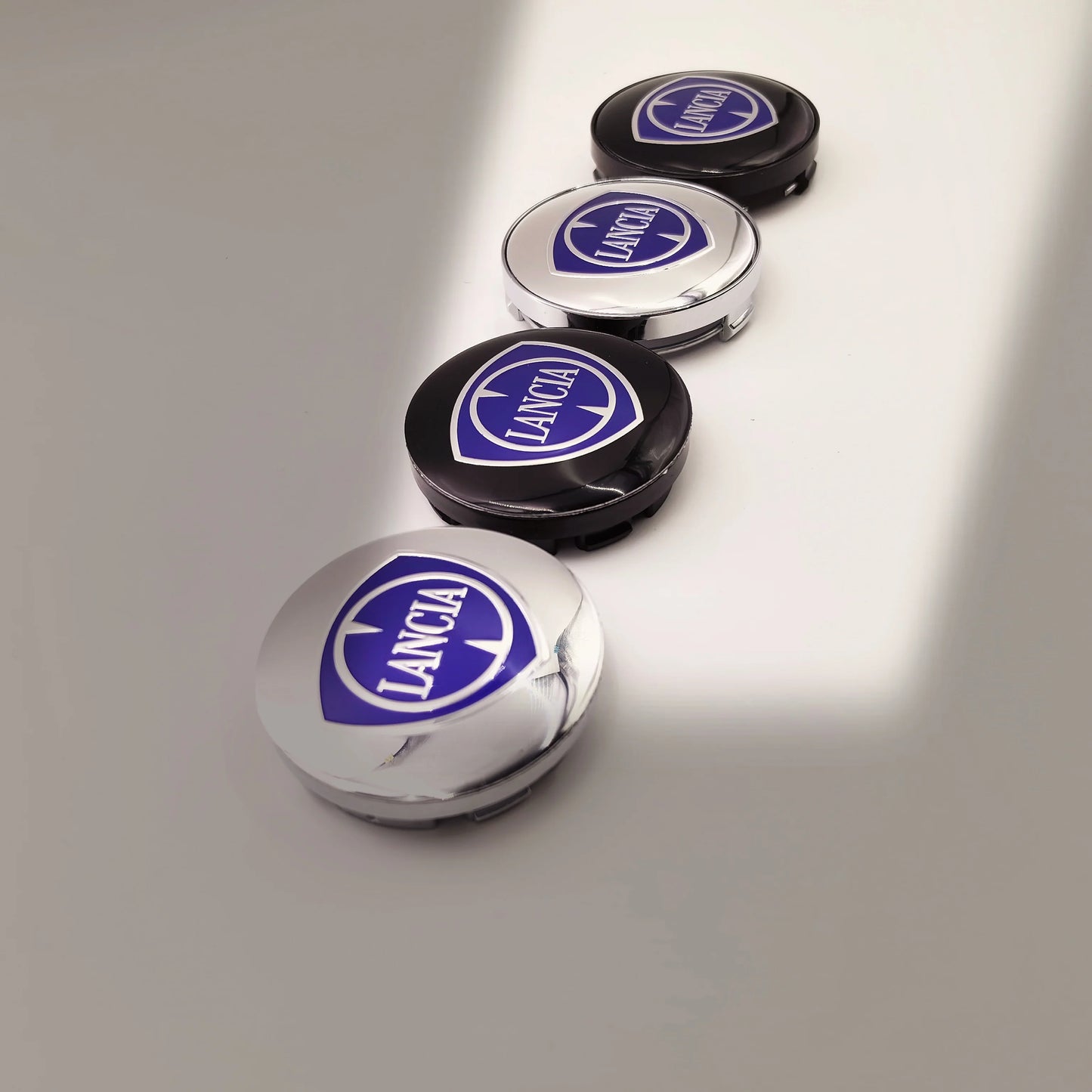 4pcs Fiat 500 Abarth Lancia Car Wheel Center Hub Cap Car Wheel Center Caps Hubcap Cover 60mm