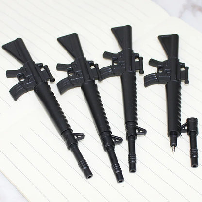 3 Pcs Cute Funny Kawaii Pens Canetas Rollerball Pen School Supplies Papelaria Creative Gun Shape Gel Pen Stationery