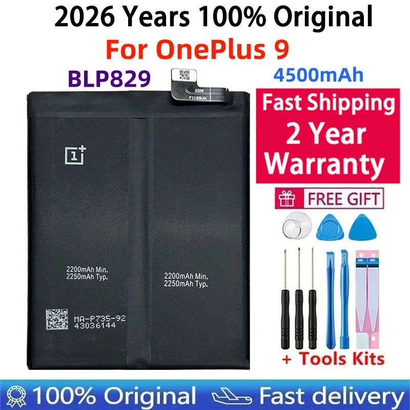 Original Battery For Oneplus one 1+ For OnePlus 1 2 3 1+3 One Plus Nord 2 N10 X 3 3T 5 5T 6 6T 7 7T 8 8T 9 9R Pro Plus Batteries