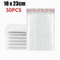 10-50Pcs Bubble Envelopes White Foam Shipping Bags Poly Bubble Mailers Pad Self Seal Packing Bags for Magazine 11cm 15cm 23cm