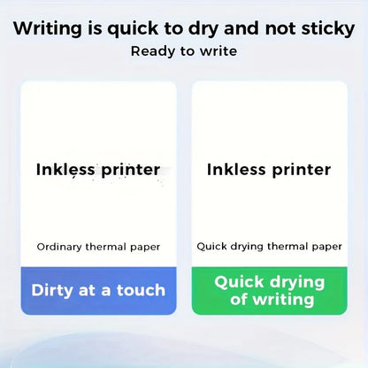 100-200 Sheets A4 Thermal Paper 8.27x11.69" - Portable Thermal Printer Only, No Electronics, Not for Laser/Inkjet