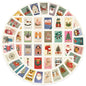 10/30/50Pcs Vintage Christmas stamps Stickers For Suitcase Skateboard Laptop Luggage Phone Car Styling DIY Decal Pegatinas