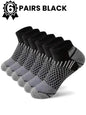 12Pairs High Qualit Athletic Socks Men's Ankle Socks Running Cyclling Waist Honeycomb Design And Firm Sports Leisure Socks Gifts
