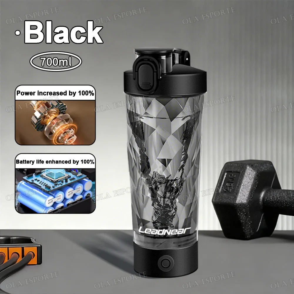 New Detachable Electric Mixing Cup Electric Protein Powder Shaker Cup USB Rechargeable Reusable Suitable For Lndoor/Outdoor Use