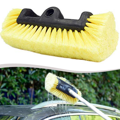 10" Car Wash Brush Head For Auto RV Truck Boat Camper Exterior Roof Window Washing Cleaning Brush Nylon Car Cleaning Tools