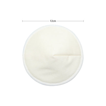 2pcs Organic Bamboo Viscose Nursing Breast Pads Washable Breastfeeding Pads Reusable Breast Pads for Breastfeeding Nursing Pads
