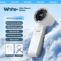Portable High Speed Cooling Handheld Fan 3600mAh Rechargeable 100 Wind Speeds Adjustable Mini Foldable Air Cooling Turbo Fan