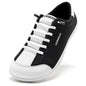 HOBIBEAR Unisex Barefoot Wide Toe Shoes Women Men Artificial Leather Minimalist Sneakers Adjustable Slip On Walking Shoes