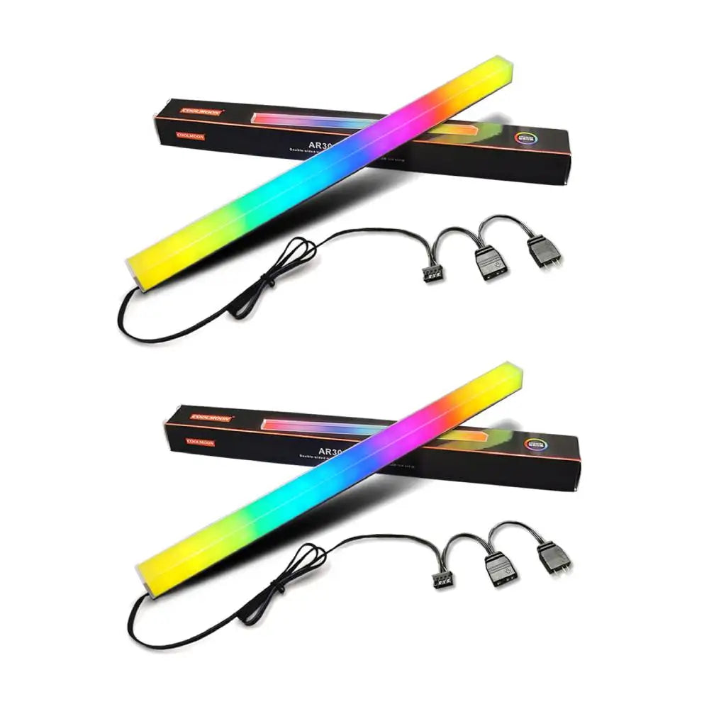30cm Aluminum alloy RGB PC Case LED Strip Magnetic Computer Light Bar 5V/3PIN Small 4Pin ARGB Motherboard Light-Strip