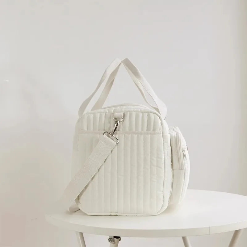 Large Capacity Mommy Bag for Women Totes Baby Diaper Nappy Bags Shoulder Cotton Ladies Maternity Shopping Bags
