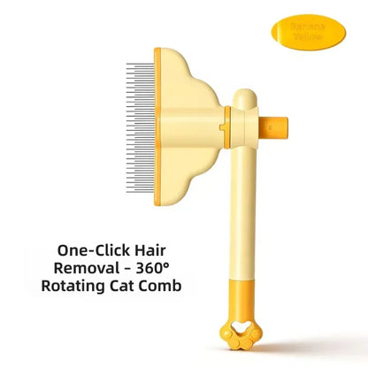 Self-Cleaning One-Button Dog Comb Pet Hair Remover Cat Brush Massage Grooming Combs for Dogs And Pets