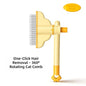 Self-Cleaning One-Button Dog Comb Pet Hair Remover Cat Brush Massage Grooming Combs for Dogs And Pets