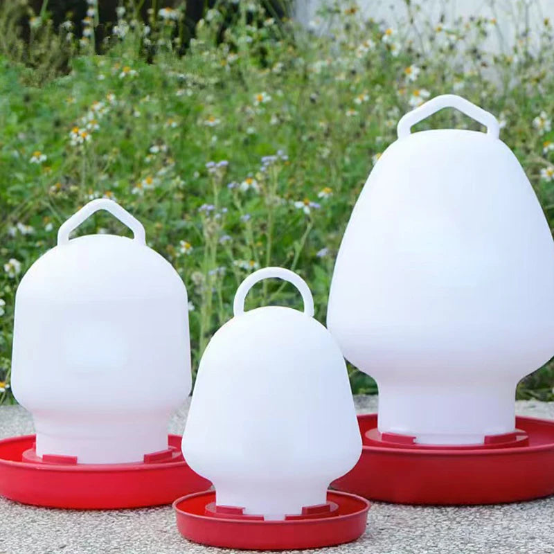 1L/3L/4L Chicken Feeder Bucket Water Fountain Automatic Chick Drinker Bucket Drinking Quail drinking Bird equipment Waterer