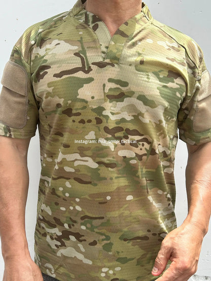 SMTP002 VS Short Sleeves Shirt Breathable Summer Combat Nylon Shirt Short Sleeves MC VS Tactical Shirt