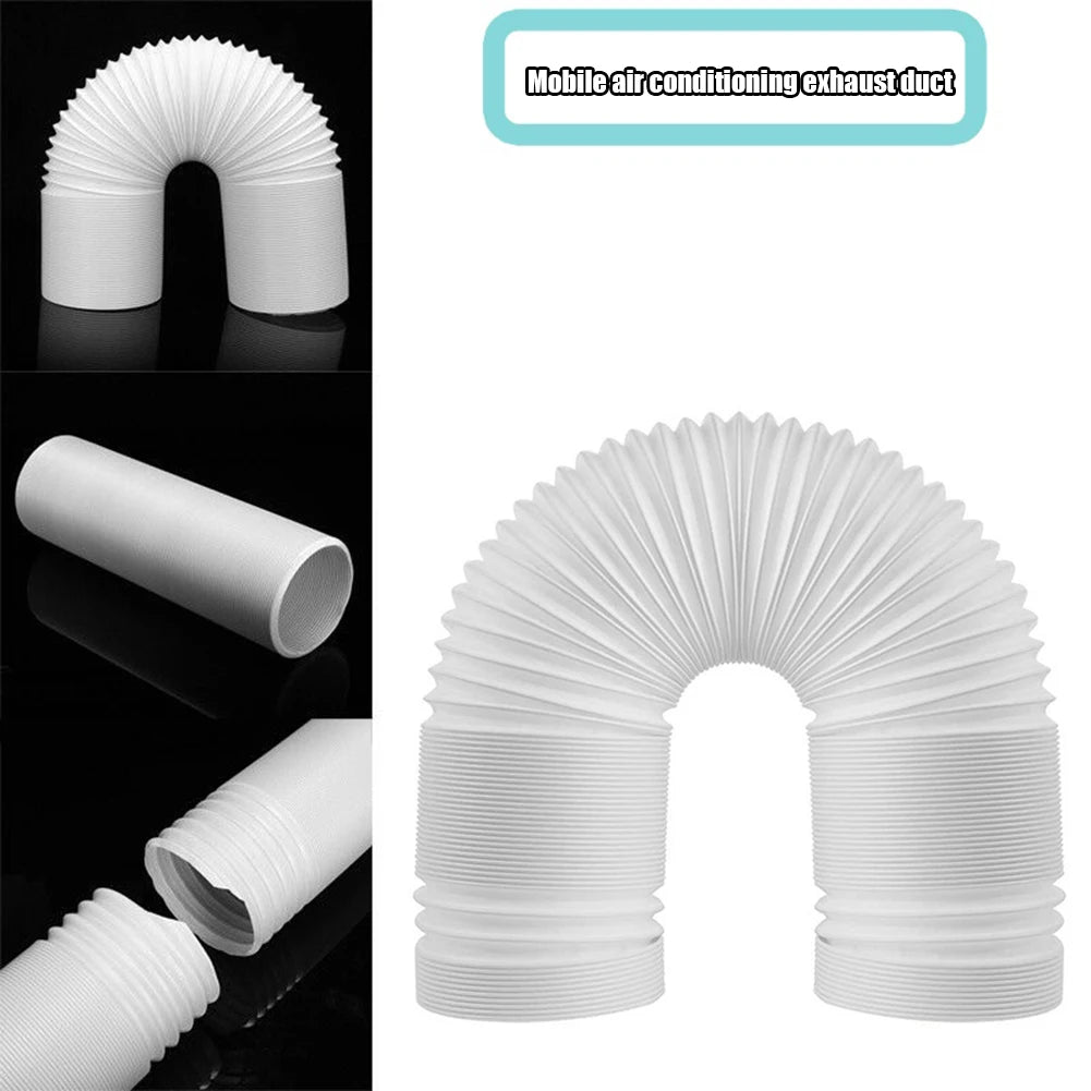 130/150mm Telescopic Air Conditioner Pipe Duct Extension Pipe Easy to Install Universal Exhaust Hose Tube for Air Conditioning