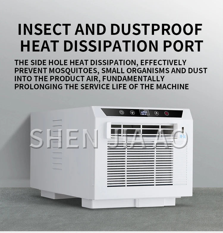 USB Fast Charging Free Installation Remote Control Timing For Home Office HHR-20 Mini Portable Mobile Cooling Air Conditioner