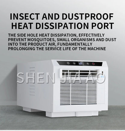 USB Fast Charging Free Installation Remote Control Timing For Home Office HHR-20 Mini Portable Mobile Cooling Air Conditioner
