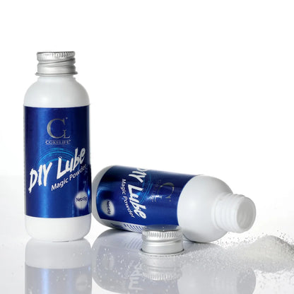 Instant Mix Lubricant Powder for Sexual Intimacy Water-Based Personal Lube Long-Lasting Odorless 1g Makes 120ml Discreet Sexshop