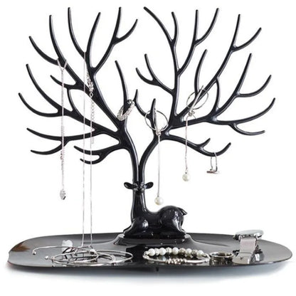 Antler Jewelry Storage Rack Smooth Deer Horn Jewels Display Shelf Rings Earrings Small Accessories High Quality Showing Stand