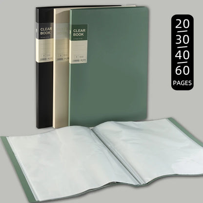 A3 Side-Entry Art Portfolio for Students - Painting Folder, Poster, Sketch Paper, Insert Pockets, Certificate Holder 20-60Pages