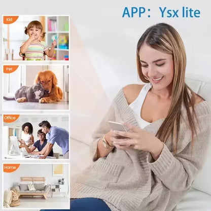 Mini 1080p HD Smart Camera Wireless Surveillance Security Video Cam Night Vision Motion Detect Camcorder Cam Monitor Smart Home