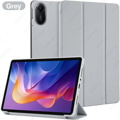 Silicone Case for Redmi Pad 2 2025 11 Inch, Lightweight Protective Case with Stand Functio and Auto Sleep/Wake Function