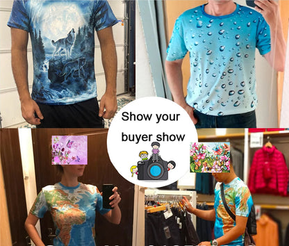 Fashionable and Lnteresting Germany Pictures For Men's T-Shirts Trend Digital Printing Casual Round Neck Short Sleeved