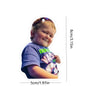 1pc Russian Boy Hasbulla Fun Car Aromatherapy Perfume Air Freshener Mirror Interior Accessories Pendant