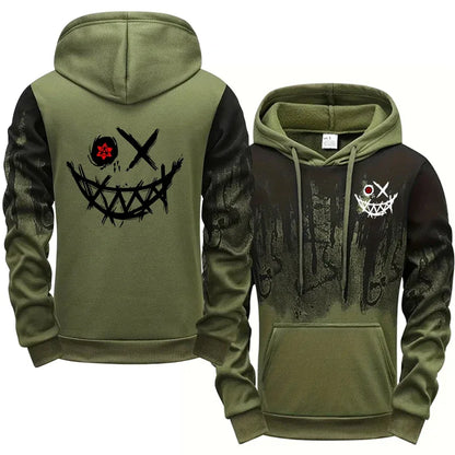 2025 Urban Fashion Hoodies Sportswear Men's Set Hooded Sweatshirts Sweatpants Autumn Winter Male Daily Casual Sports Jogger Suit