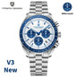 PAGANI DESIGN 2026 New Men's Watches Top Luxury Quartz Watch For Men Auto Date Speed Chronograph AR Sapphire Mirror Wrist Watch