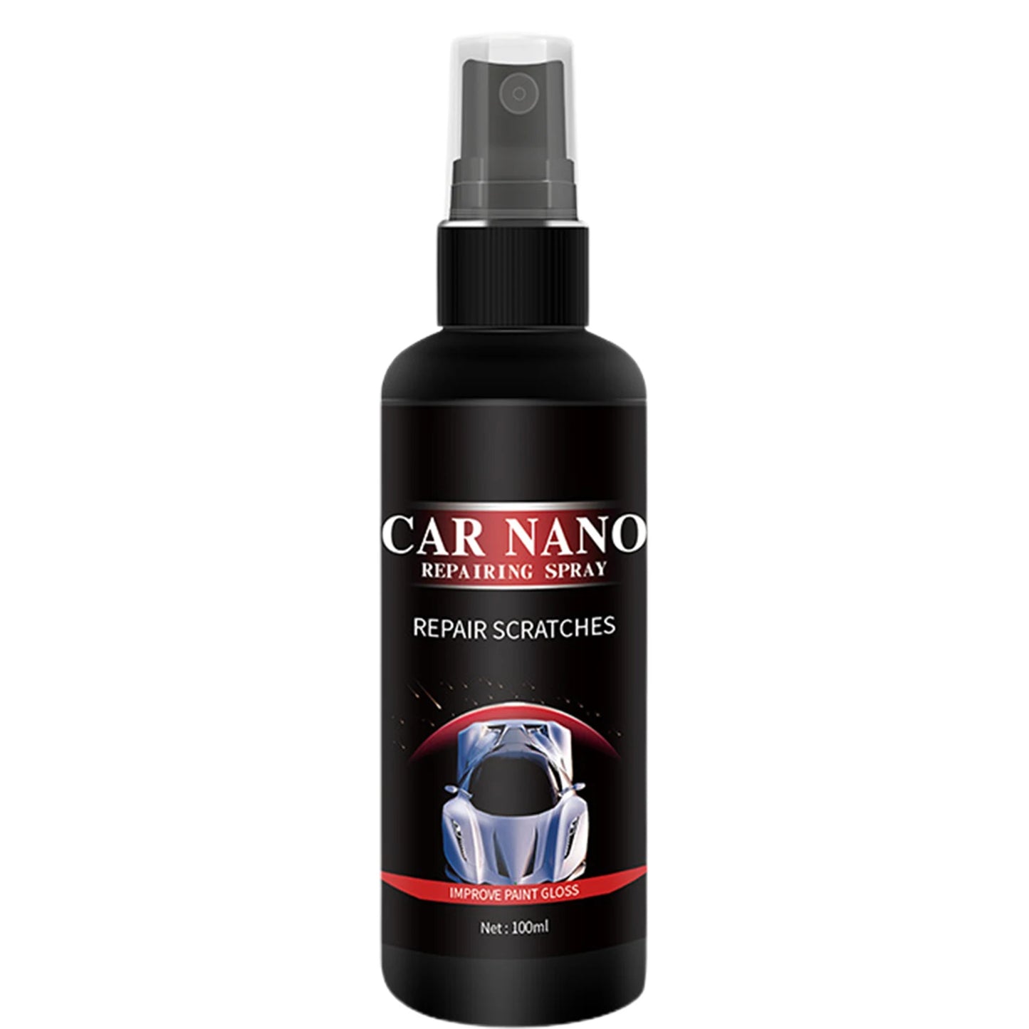 1/2/3PCS Car Nano Repairing Spray Fast Repair Scratches Repairing Polish Spray for Auto Detailing Glasscoat Car Polish