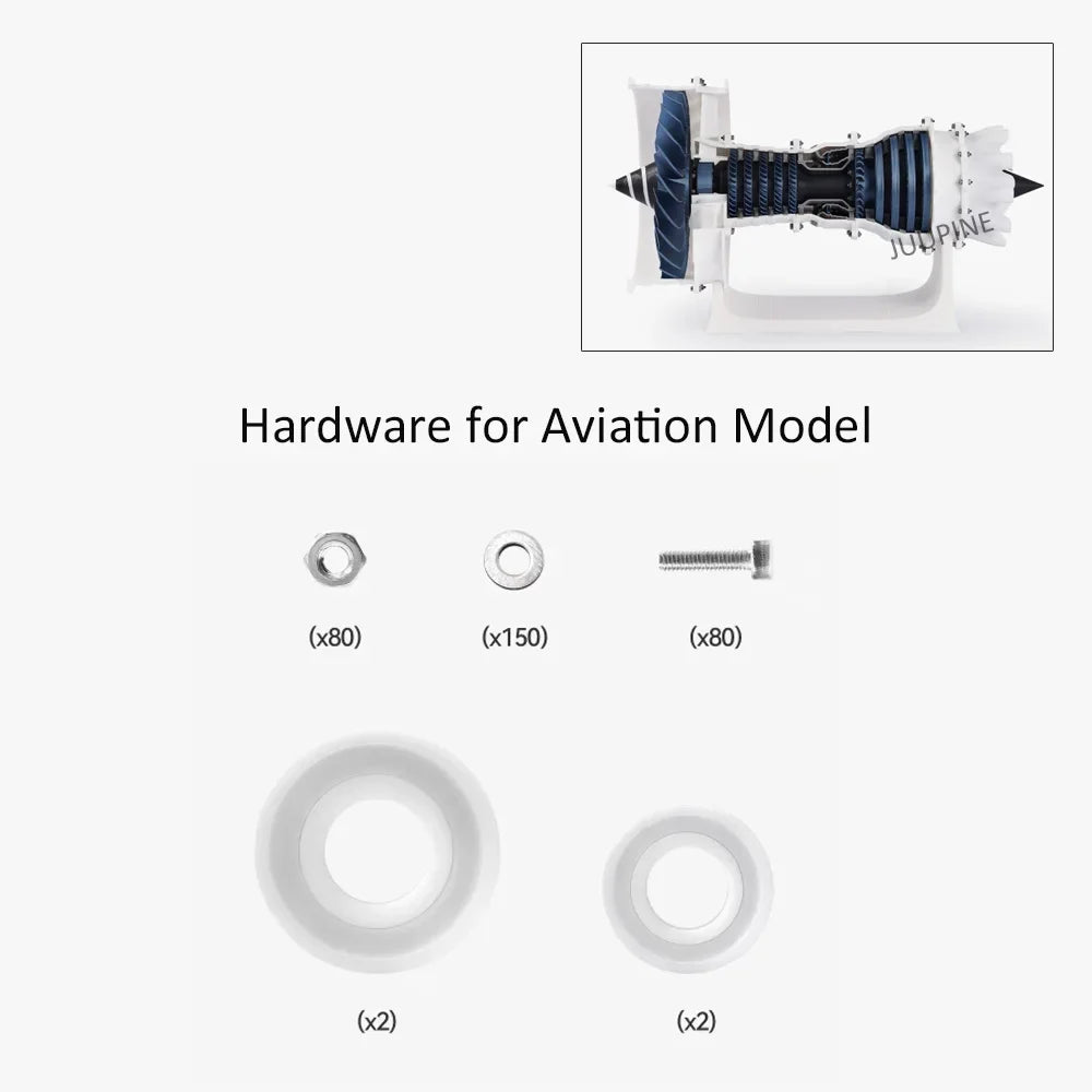 For Bambu Lab 3D Printing DIY Creative Model Computer Wireless Mouse Aviation Model Engine LED Light Kit 001 3D Printer Par
