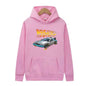 Back To The Future Retro DeLorean Car Print Hoodie Long Sleeve Tops Men Casual Streetwear Pullover Spring Autumn Unisex Clothing